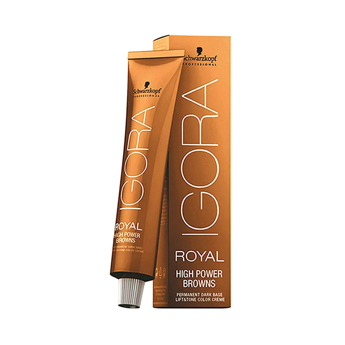 TINTE PERMANENTE IGORA ROYAL HIGHT POWER BROWNS SCHWARZKOPF B-33 (60 ML)