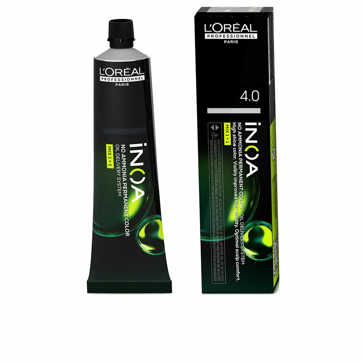 TINTE PERMANENTE L'OREAL PROFESSIONNEL PARIS INOA Nº 4.0 60 G
