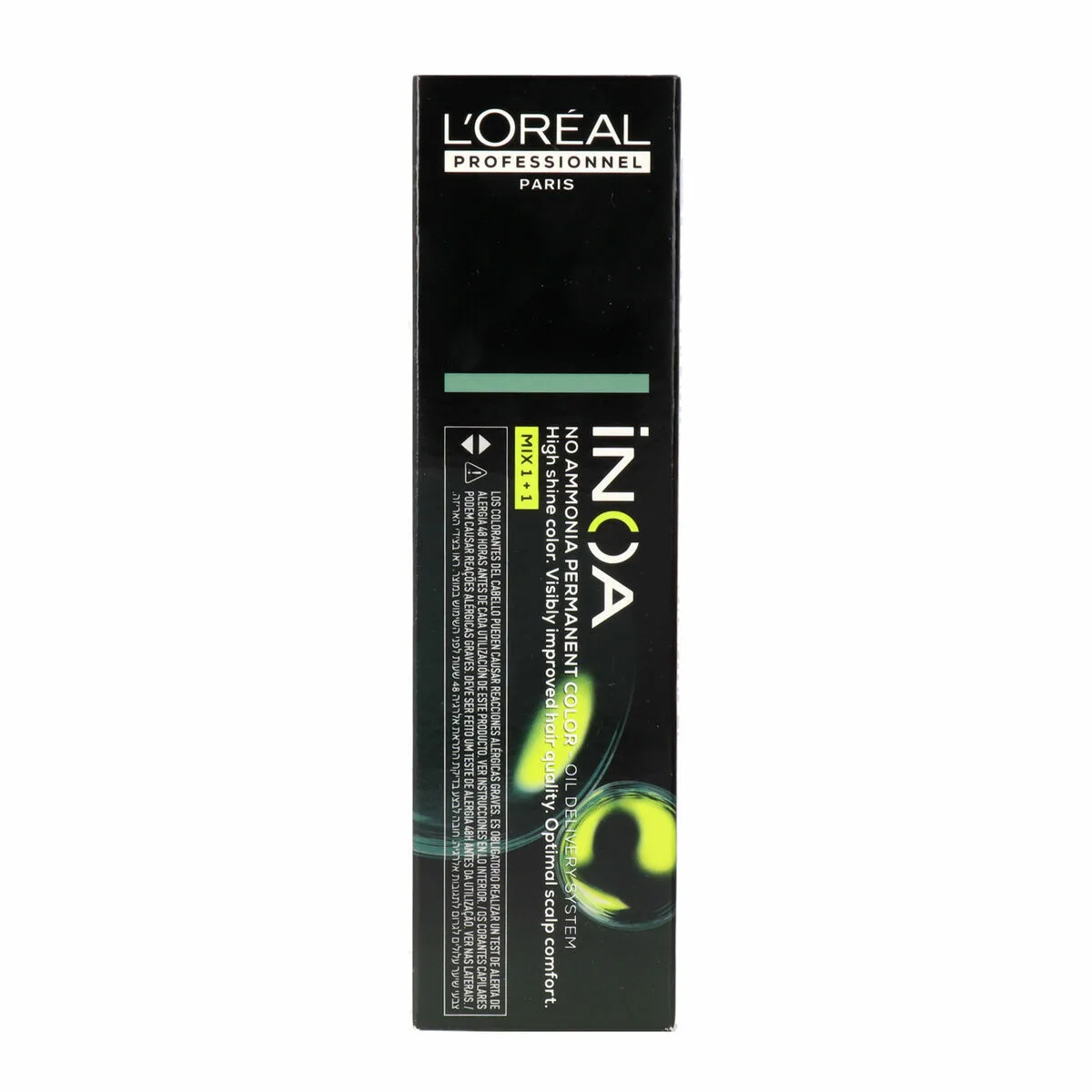 TINTE PERMANENTE L'OREAL PROFESSIONNEL PARIS INOA Nº 5.17 CASTAÑO CLARO CENIZO 60 G
