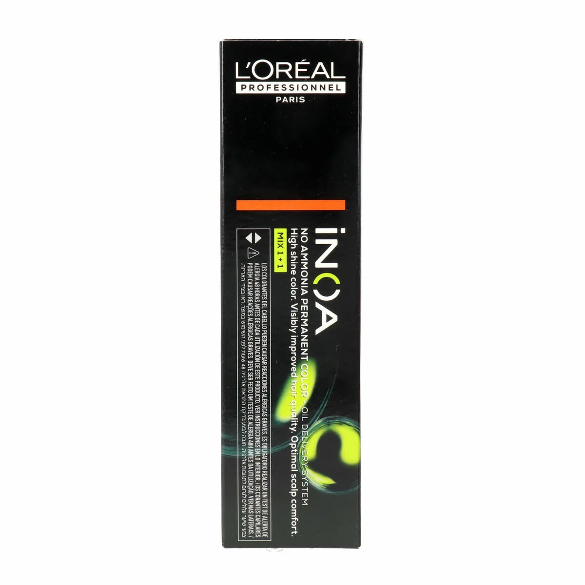 TINTE PERMANENTE L'OREAL PROFESSIONNEL PARIS INOA Nº 7.43 RUBIO COBRIZO DORADO 60 G