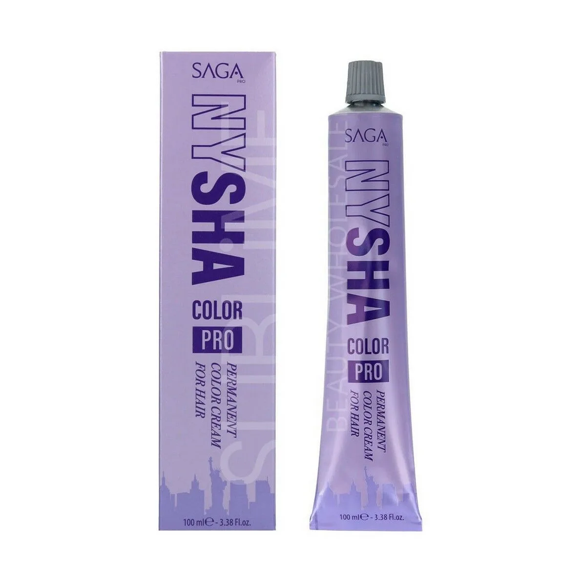 TINTE PERMANENTE SAGA NYSHA COLOR PRO Nº 10.0 (100 ML)