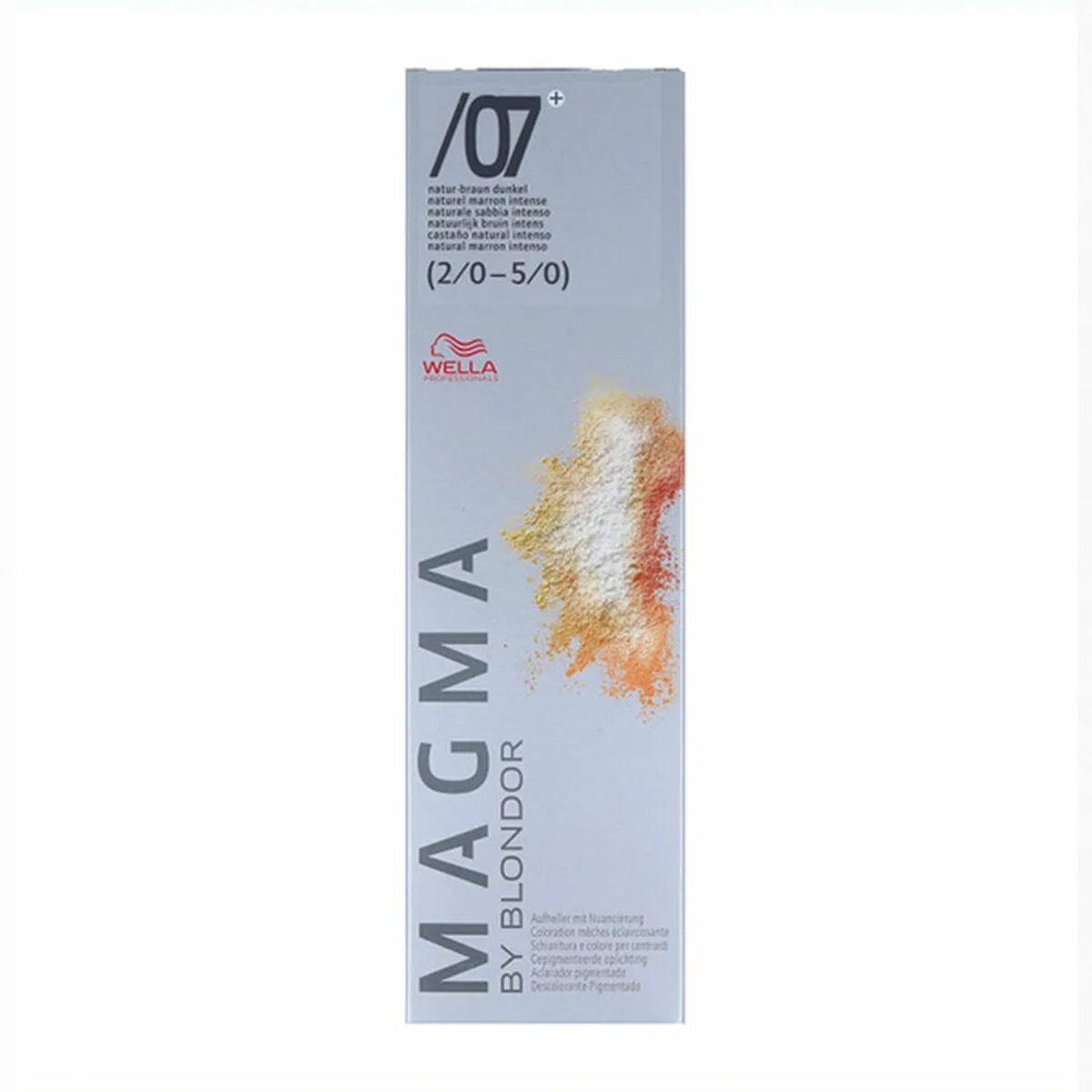 TINTE PERMANENTE WELLA MAGMA (2/0 - 5/0) Nº 7 (120 ML)