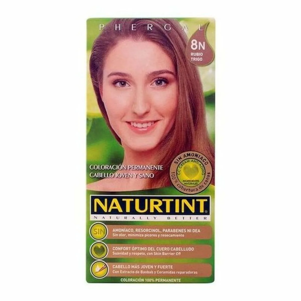 TINTE SIN AMONIACO NATURTINT NATURTINT NATURTINT N RUBIO TRIGO 170 ML