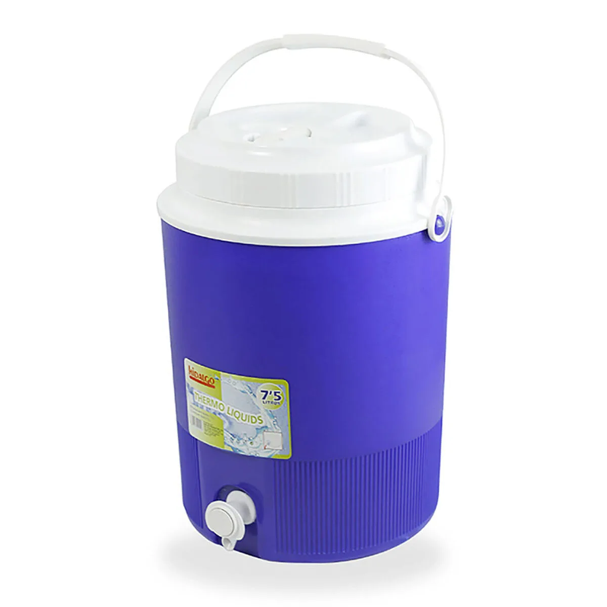 TERMO CON TAPÓN DISPENSADOR HIDALGO GRIFO AZUL 7,5 L