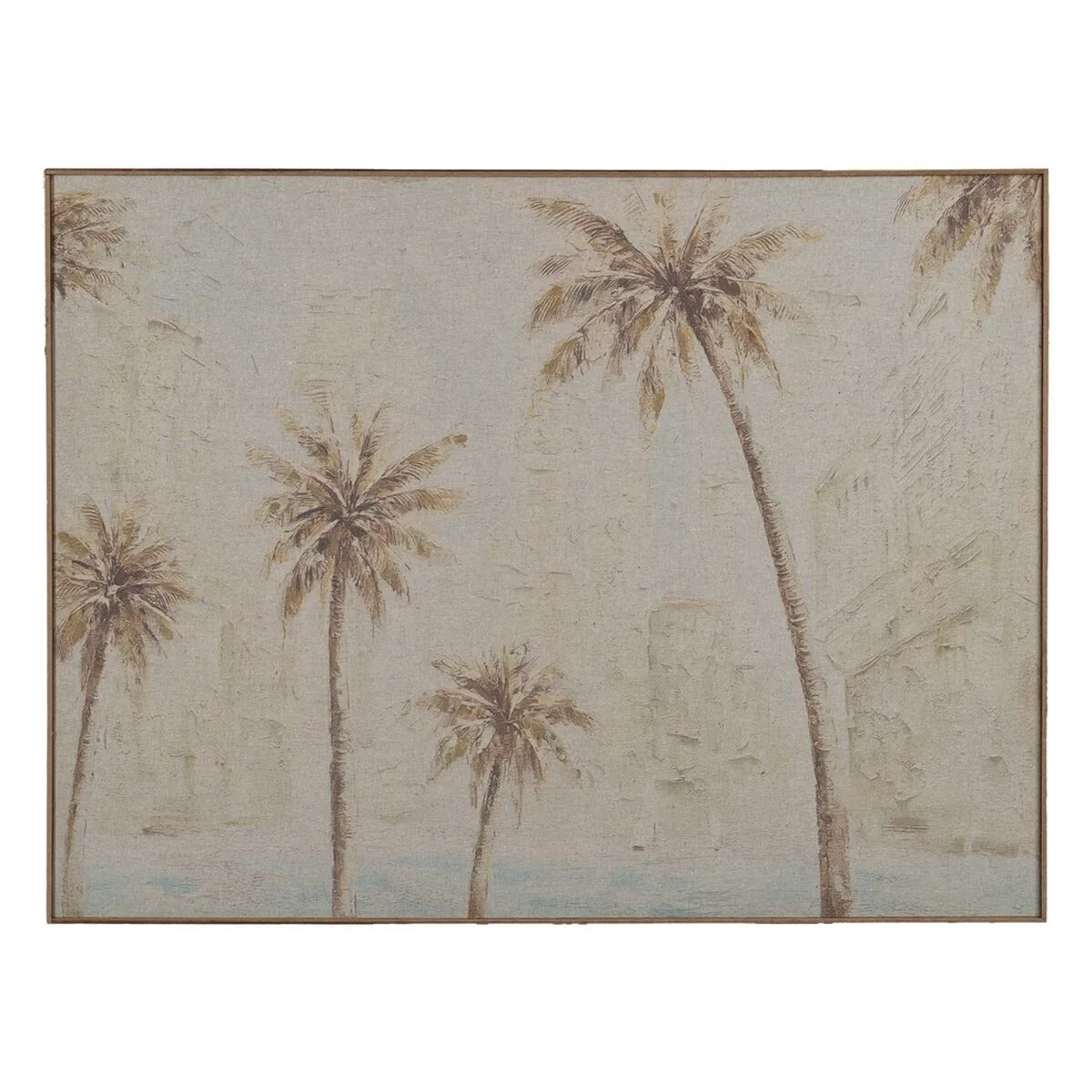 LIENZO BEIGE PALMERAS PALMERA 80 X 3,3 X 60 CM