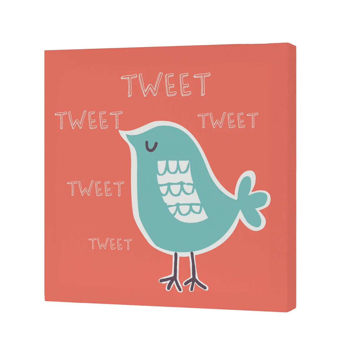 LIENZO HAPPYFRIDAY MOSHI MOSHI WOODLAND MULTICOLOR 27 X 27 CM