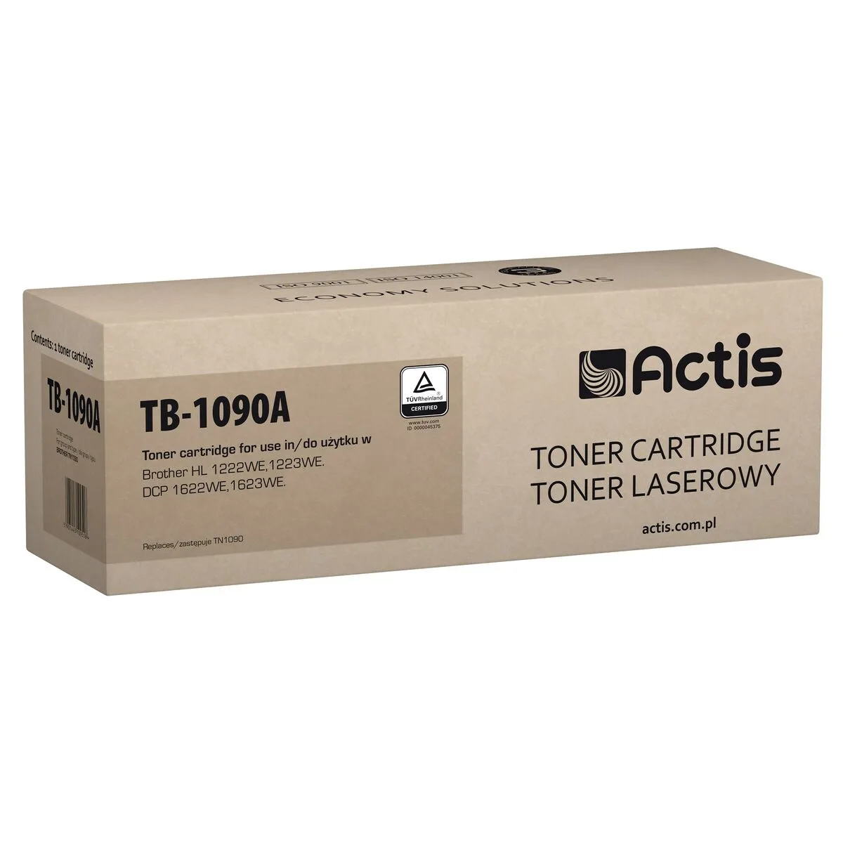 TÓNER ACTIS TB-1090A NEGRO MULTICOLOR