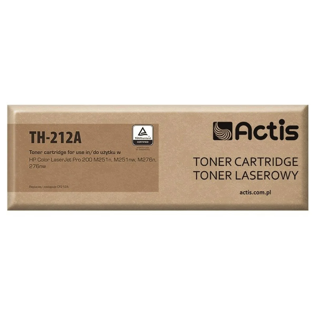 TÓNER ACTIS TH-212A AMARILLO