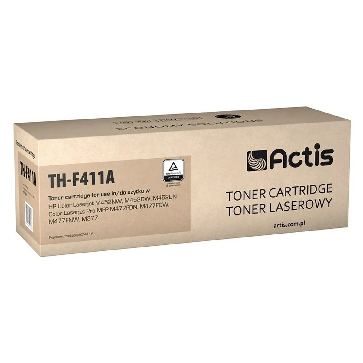 TÓNER ACTIS TH-F411A MULTICOLOR CIAN