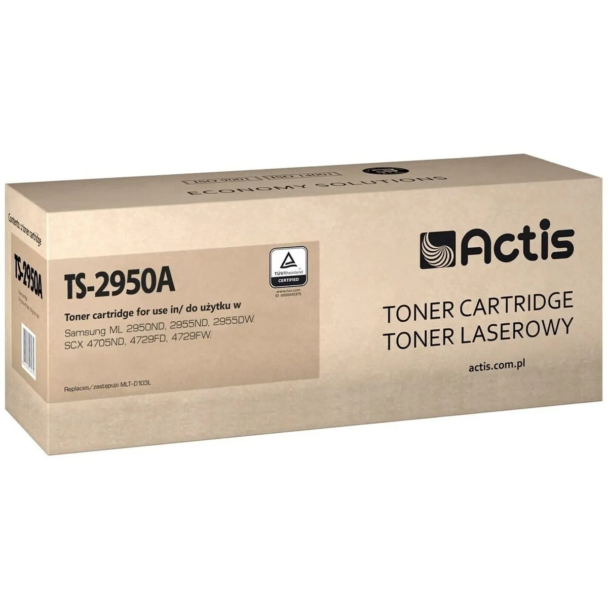 TÓNER ACTIS TS-2950A NEGRO