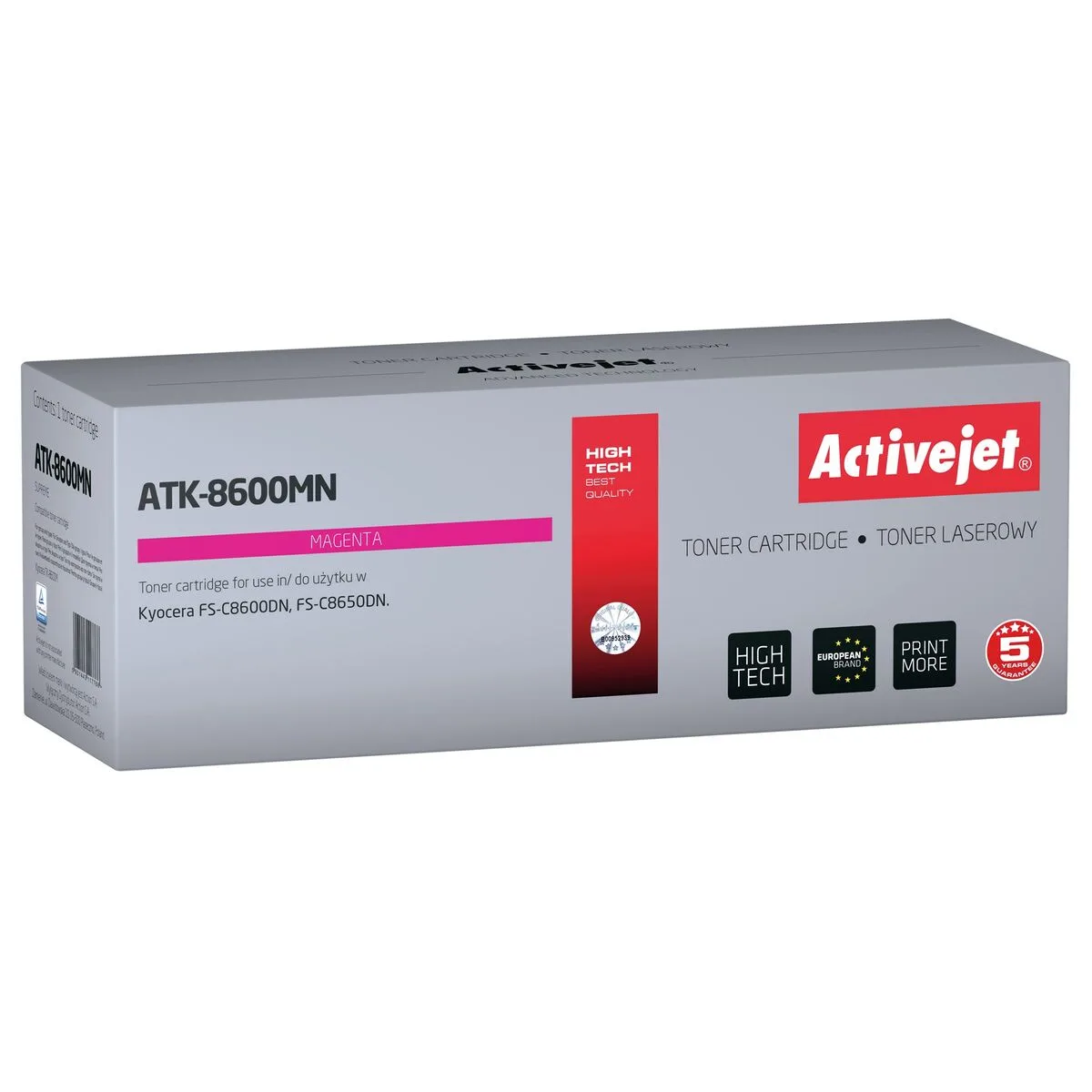 TÓNER ACTIVEJET ATK-8600MN MAGENTA