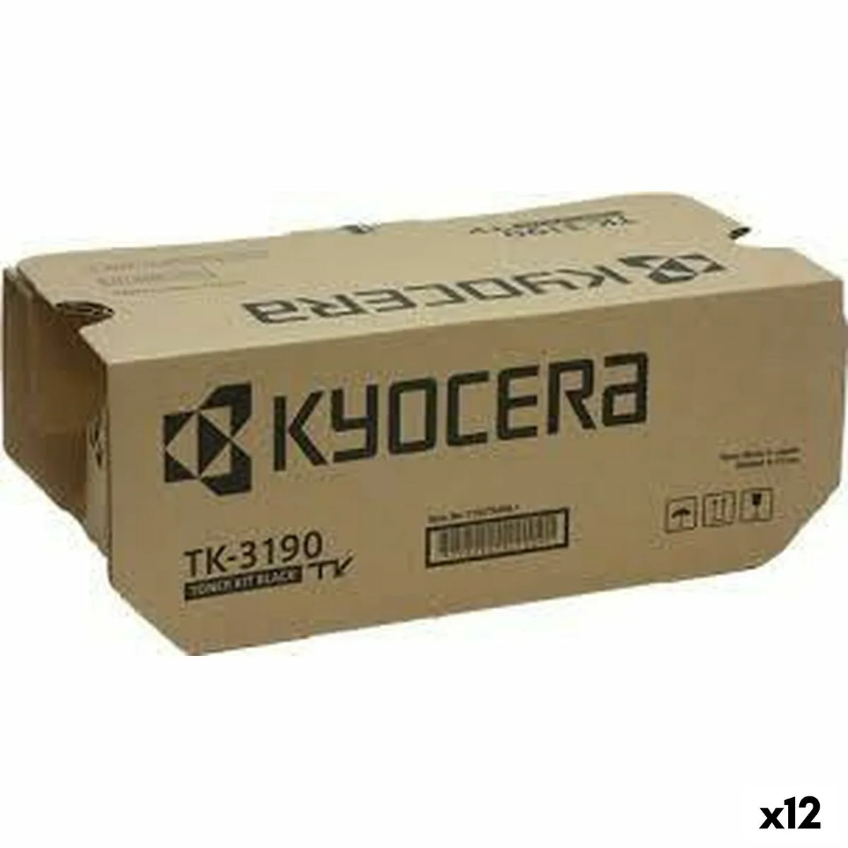 TÓNER KYOCERA TK-3190 NEGRO (12 UNIDADES)