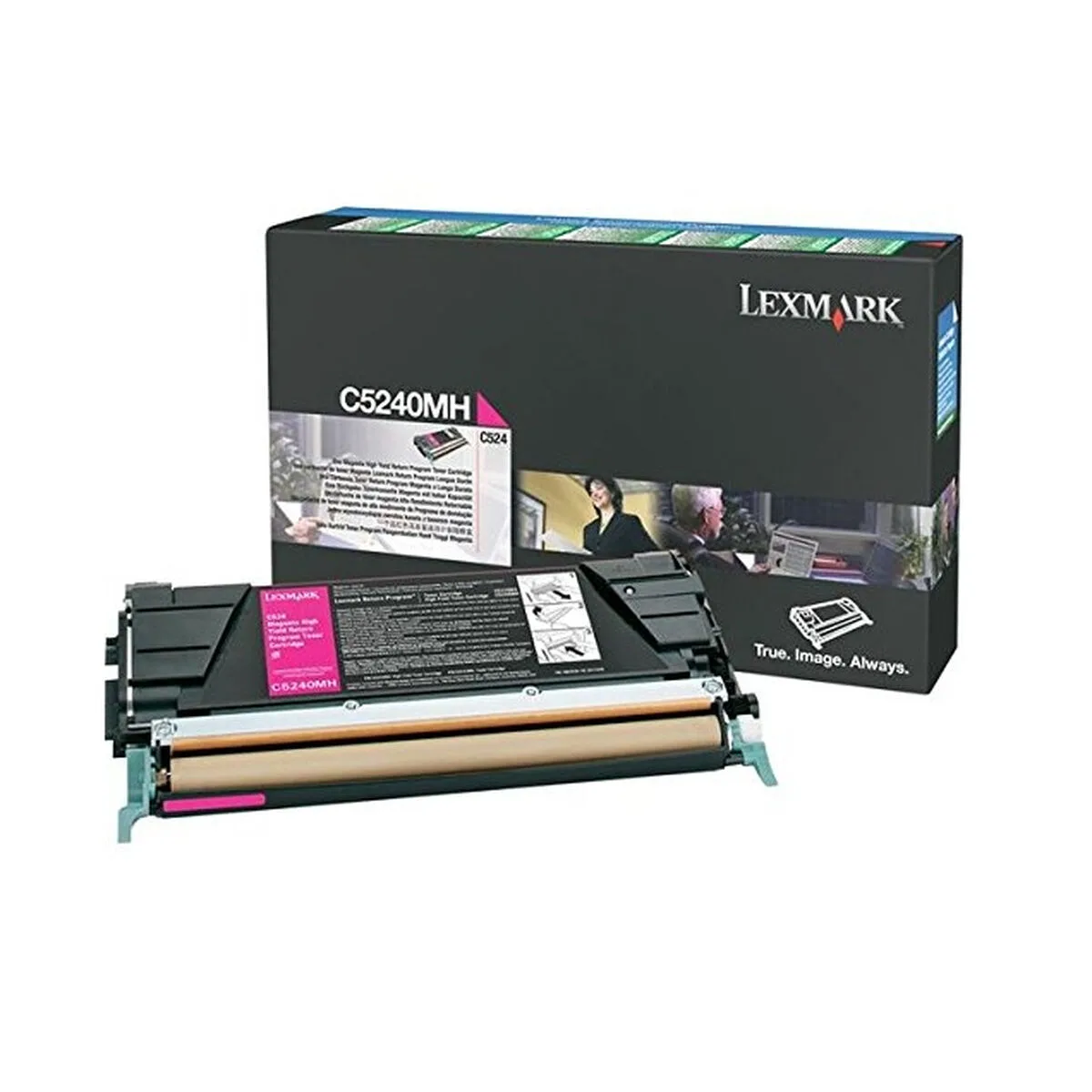 TÓNER ORIGINAL LEXMARK C5240MH MAGENTA