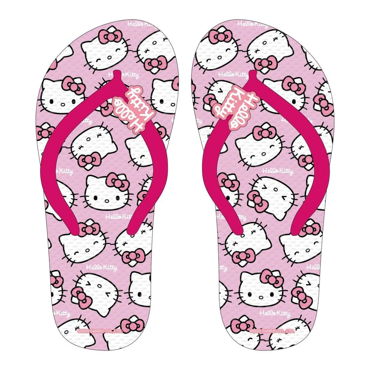 CHANCLAS DE PISCINA HELLO KITTY ROSA