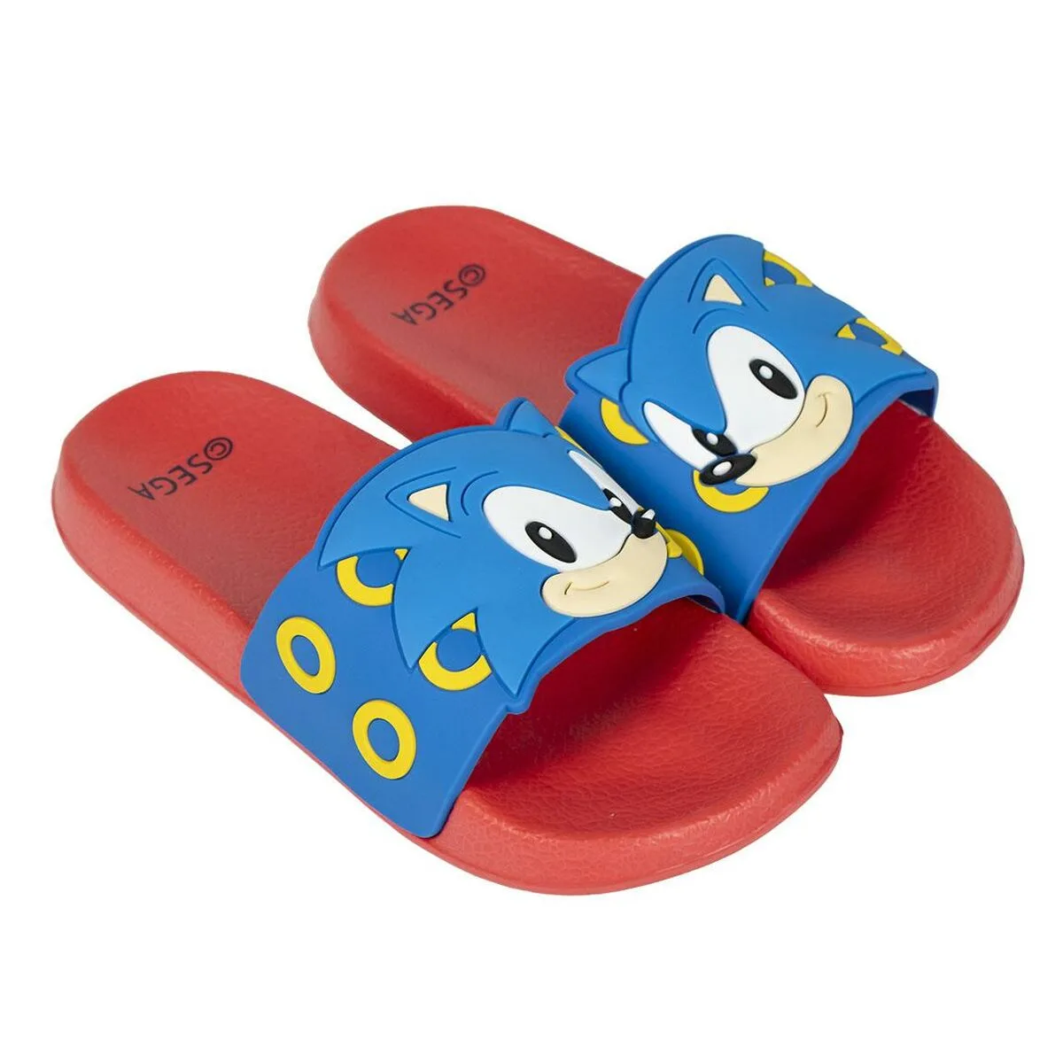 CHANCLAS PARA NIÑOS SONIC AZUL ROJO MULTICOLOR