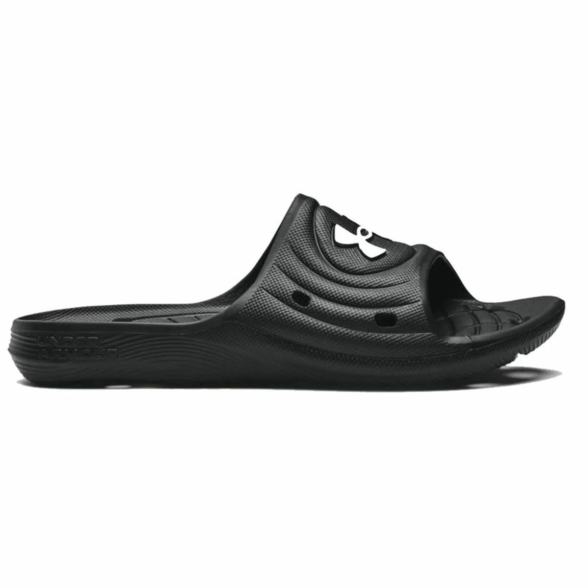 CHANCLAS PARA MUJER UNDER ARMOUR LOCKER IV NEGRO
