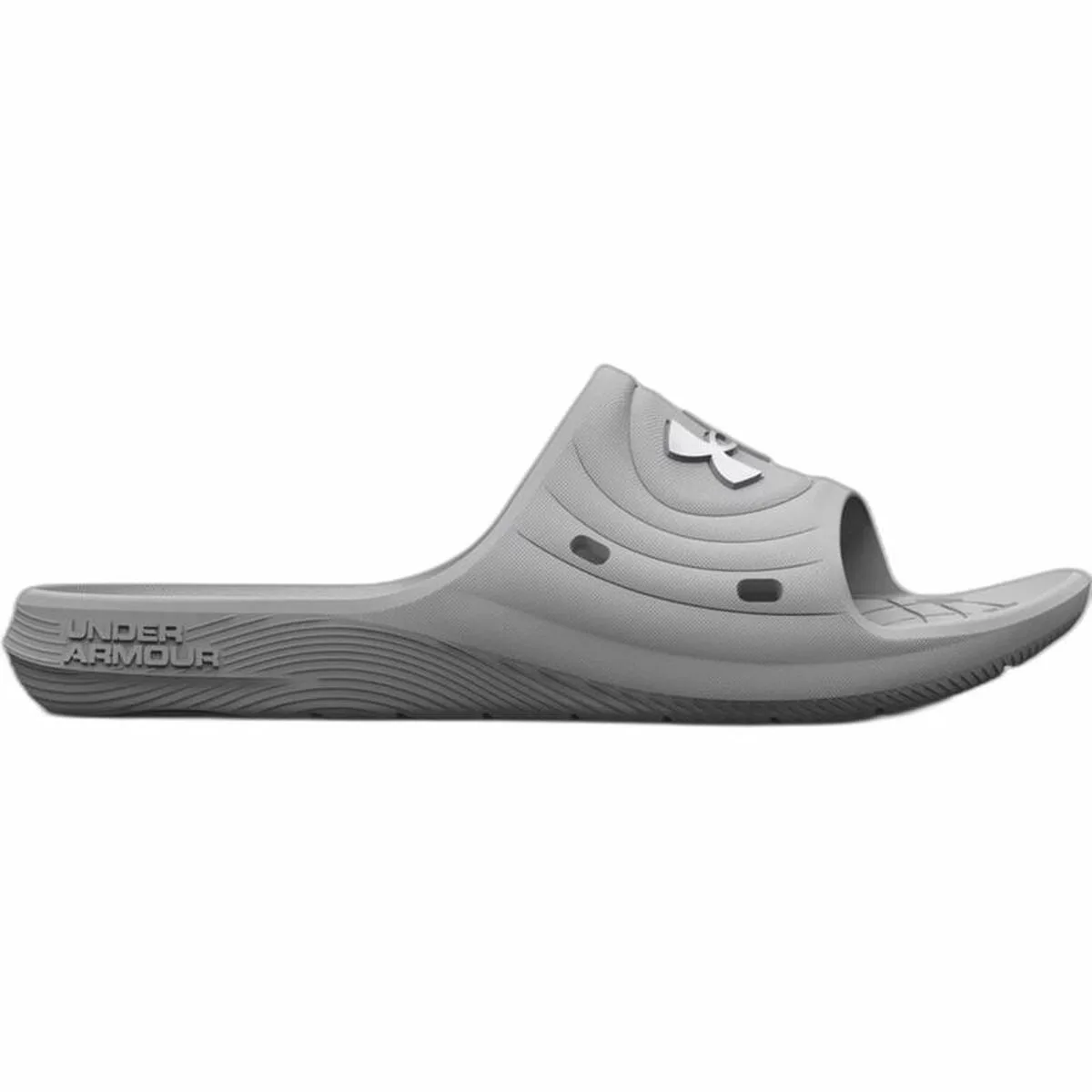 CHANCLAS PARA MUJER UNDER ARMOUR LOCKER IV SL GRIS