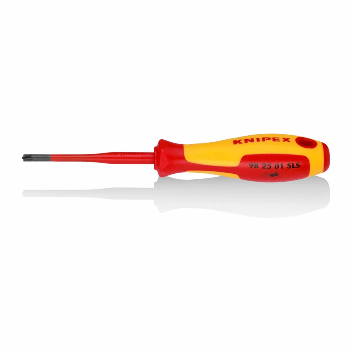 DESTORNILLADOR KNIPEX POZIDRIV PZ1 180 MM