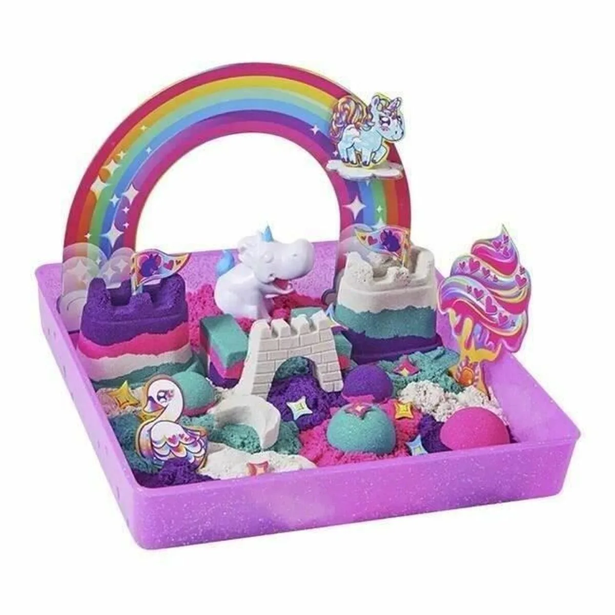 JUEGO DE MANUALIDADES SPIN MASTER KINGDOM OF UNICORNS BOX