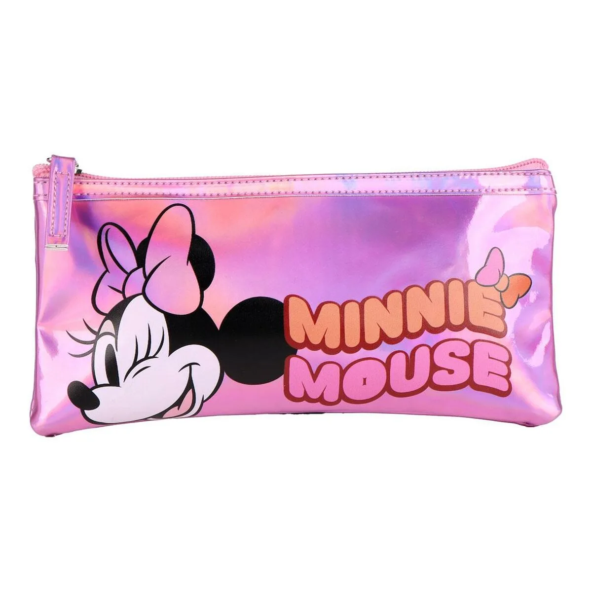 ESTUCHE ESCOLAR MINNIE MOUSE ROSA 22,5 X 11,5 X 1,5 CM