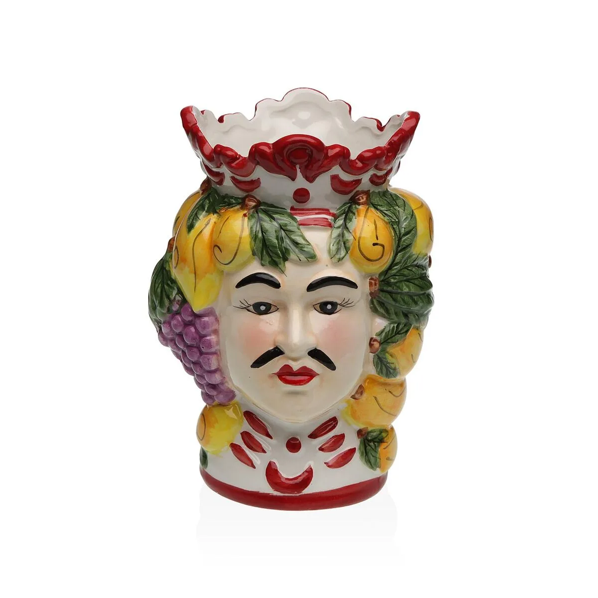 JARRÓN VERSA KAMIR CERÁMICA ESCANDINAVO/NÓRDICO 12 X 17,8 X 11,8 CM