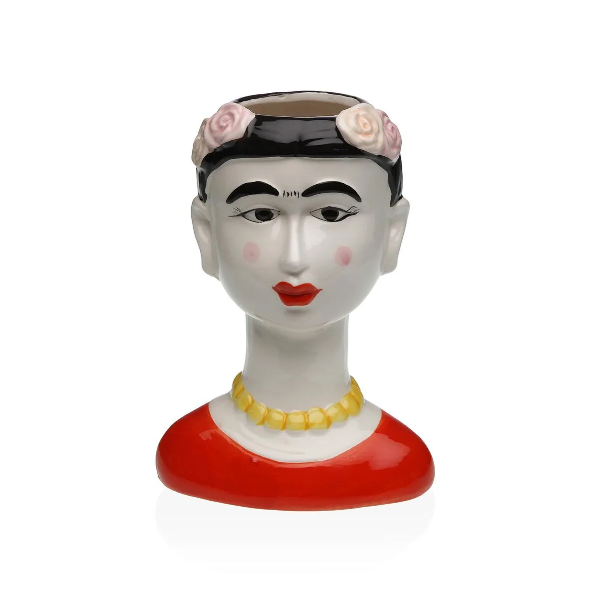 JARRÓN VERSA ROSI CERÁMICA ESCANDINAVO/NÓRDICO 14 X 12 X 14 CM