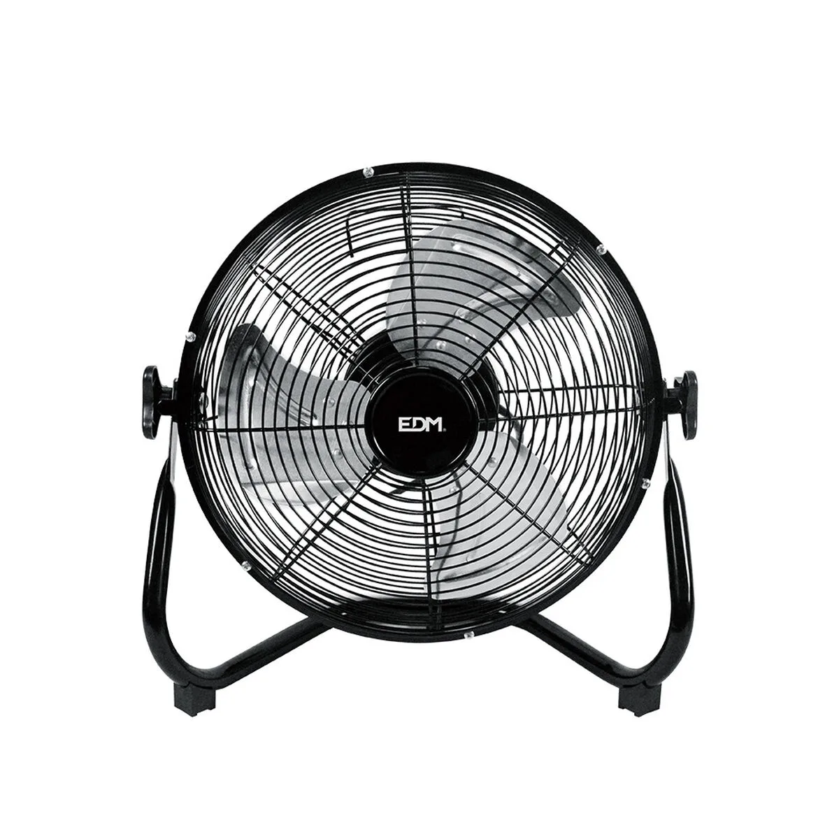 VENTILADOR DE SUELO EDM INDUSTRIAL NEGRO 45 W Ø 30 X 41 CM