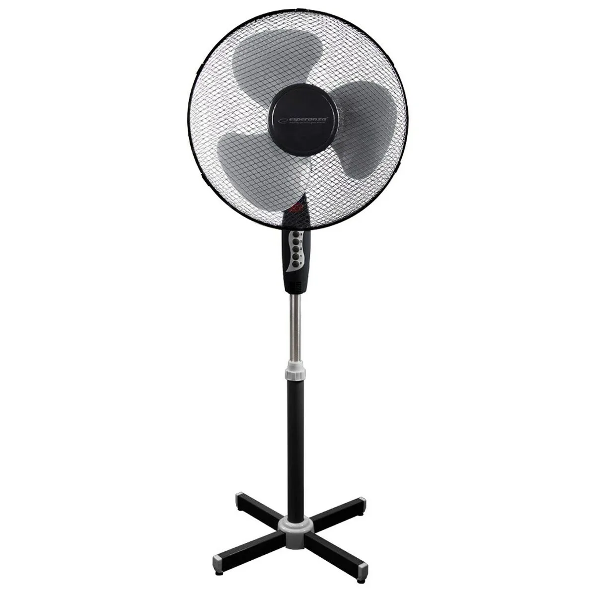 VENTILADOR DE PIE ESPERANZA EHF001KE BLANCO NEGRO 50 W