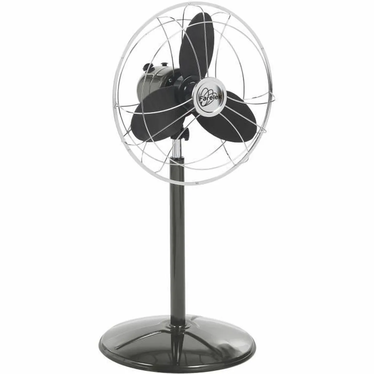 VENTILADOR DE PIE FARELEK SAGUARO NEGRO 50 W