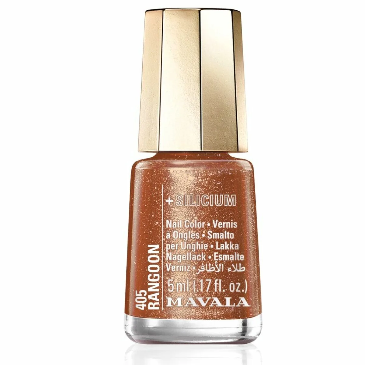 ESMALTE DE UÑAS MAVALA SILICIUM RENGOON Nº 405 (5 ML)