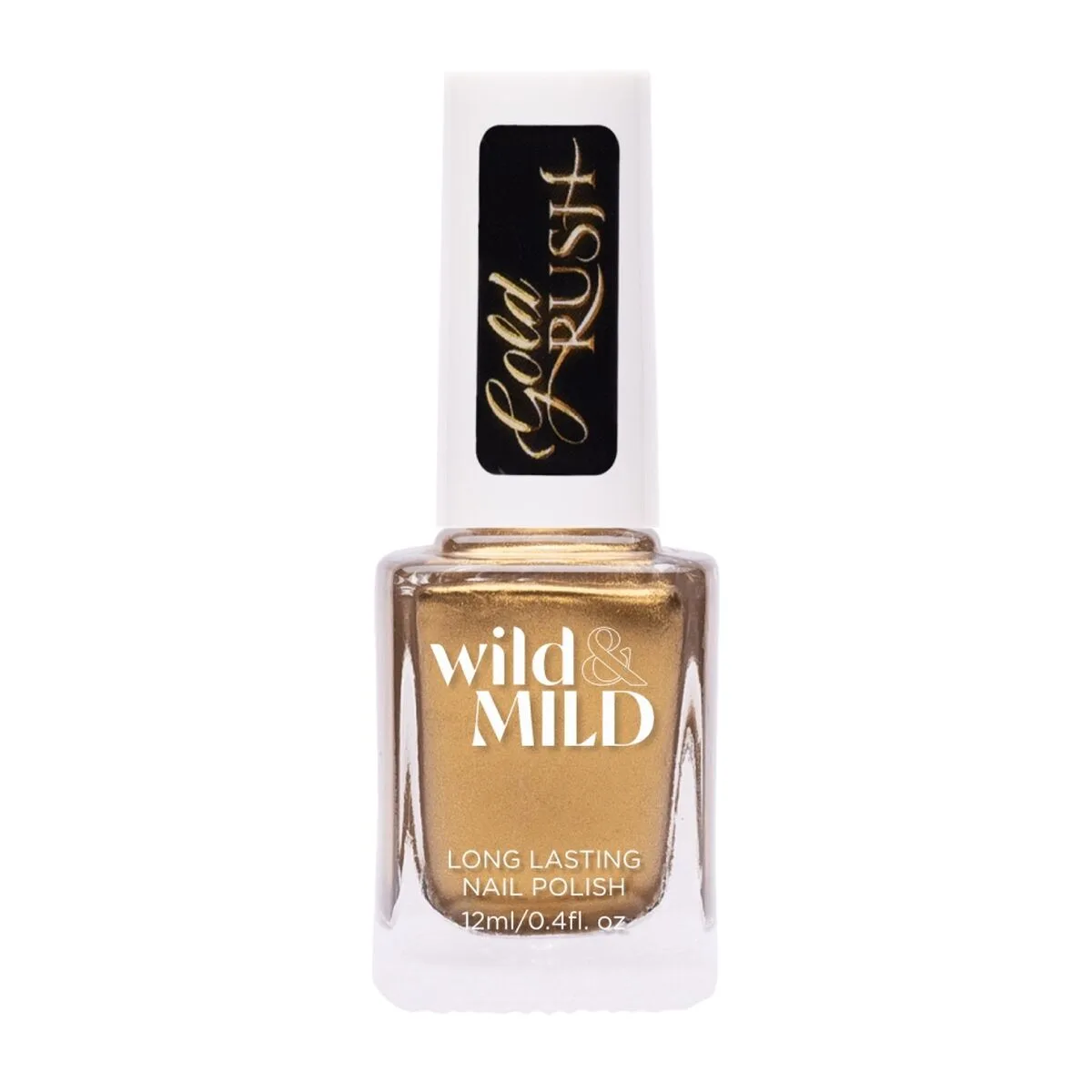 ESMALTE DE UÑAS WILD & MILD GOLD RUSH GR04 GOLD FLAKES 12 ML
