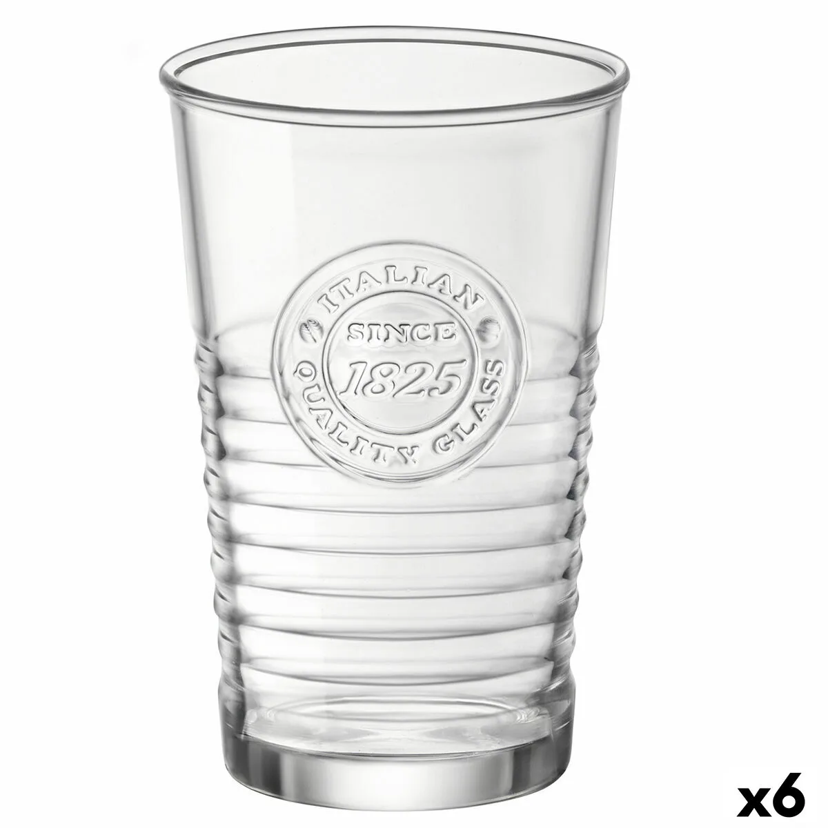 VASO BORMIOLI ROCCO OFFICINA VIDRIO (325 ML) (6 UNIDADES)