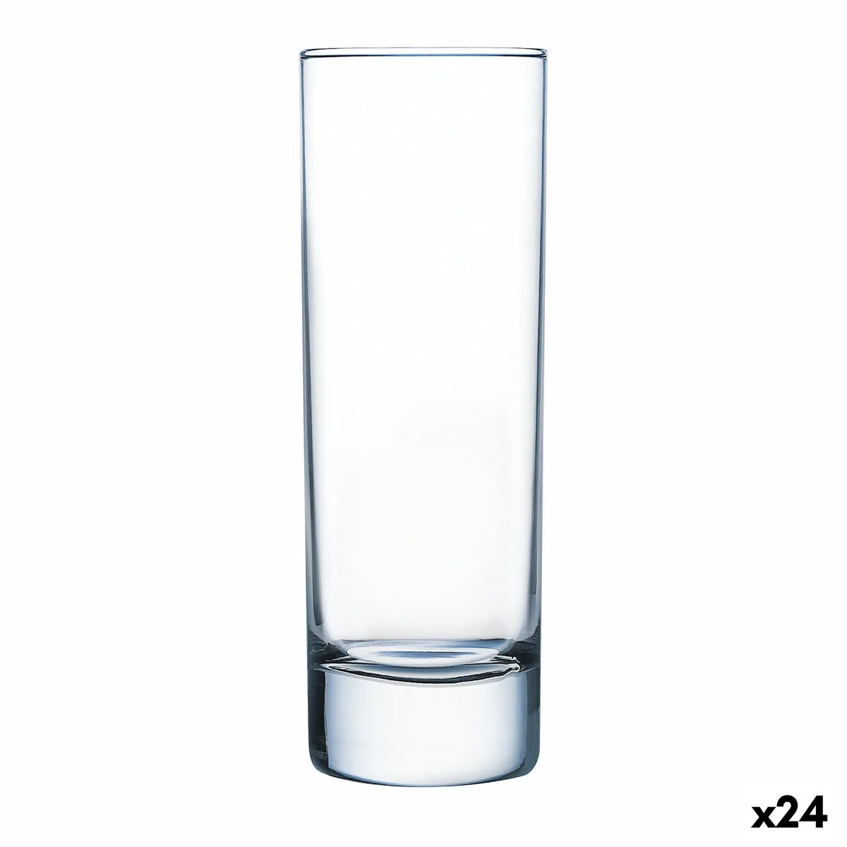 VASO LUMINARC ISLANDE TRANSPARENTE VIDRIO 220 ML (24 UNIDADES)