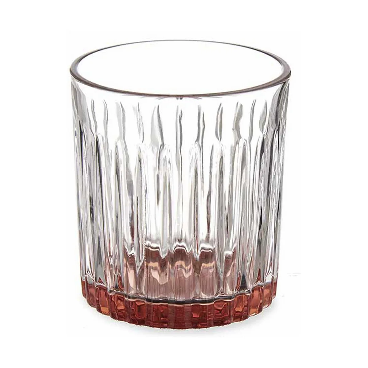 VASO VIVALTO EXOTIC MARRÓN CRISTAL 330 ML (6 UNIDADES)