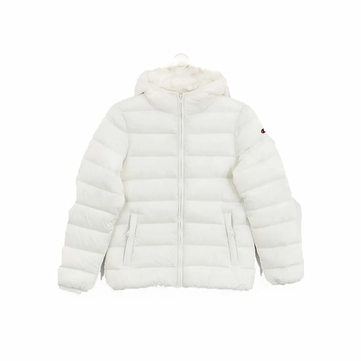 CHAQUETA DEPORTIVA PARA MUJER CHAMPION POLYFILLED LEGACY BLANCO