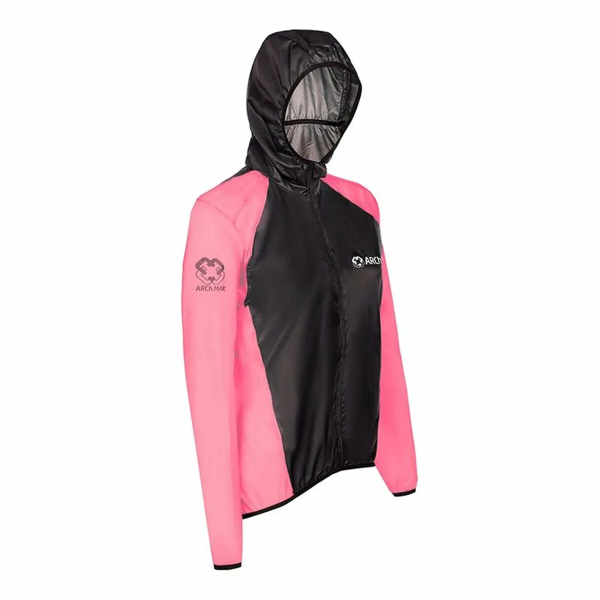 CHAQUETA DEPORTIVA PARA HOMBRE ARCH MAX ARCH MAX WINDSTOPPER ROSA NEGRO