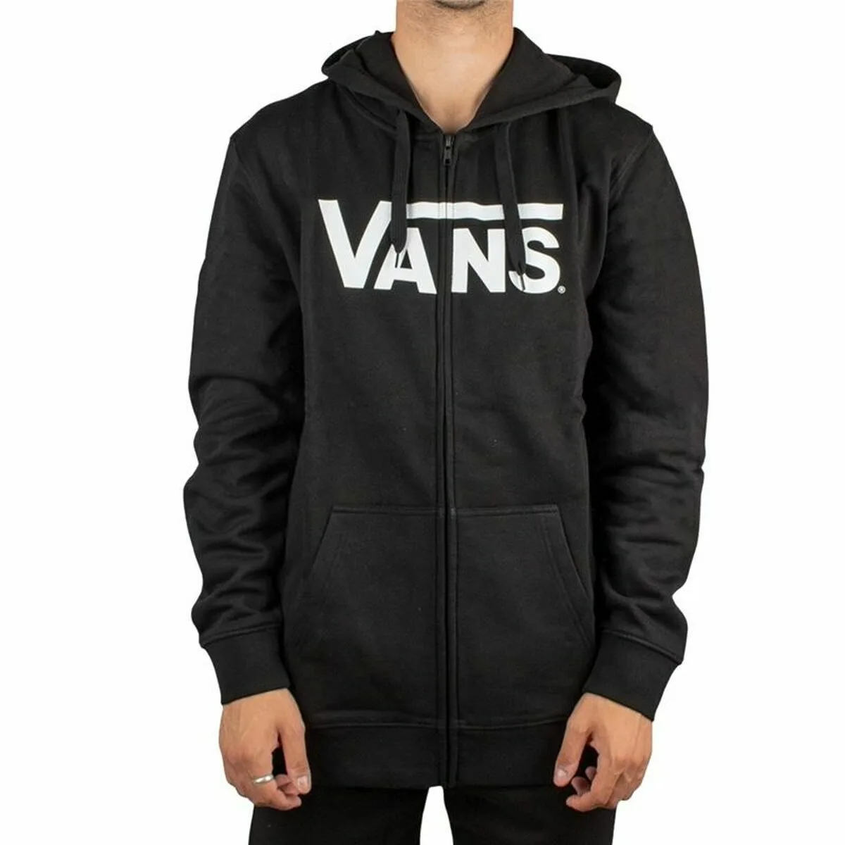 CHAQUETA DEPORTIVA PARA HOMBRE VANS NEGRO
