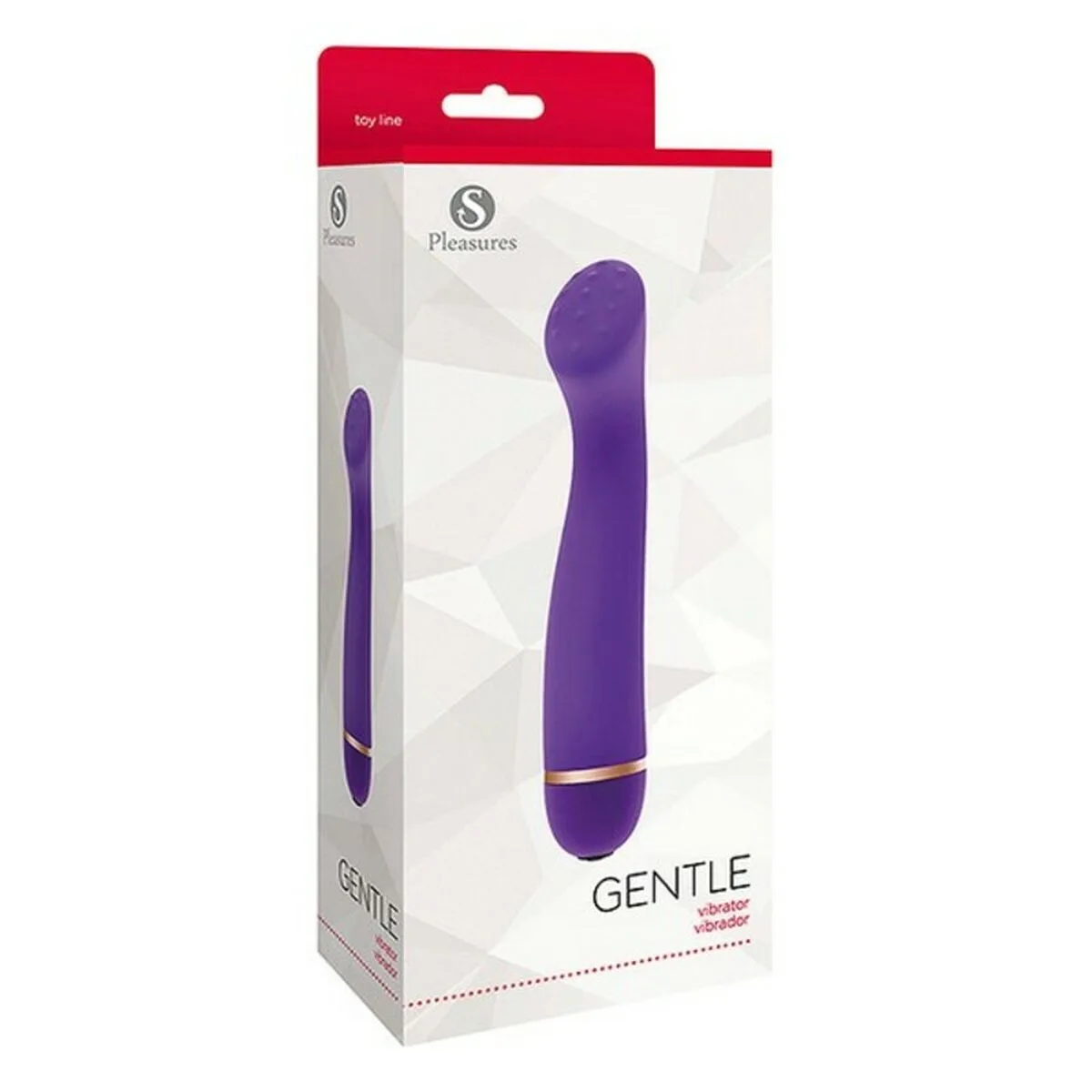 VIBRADOR PUNTO G S PLEASURES GENTLE LILA