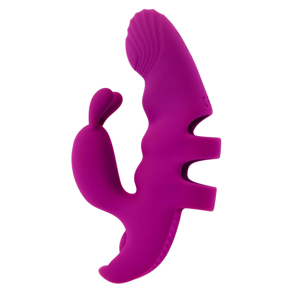 VIBRADOR DOBLE ESTIMULACIÓN EVOLVED PLAYBOY MORADO