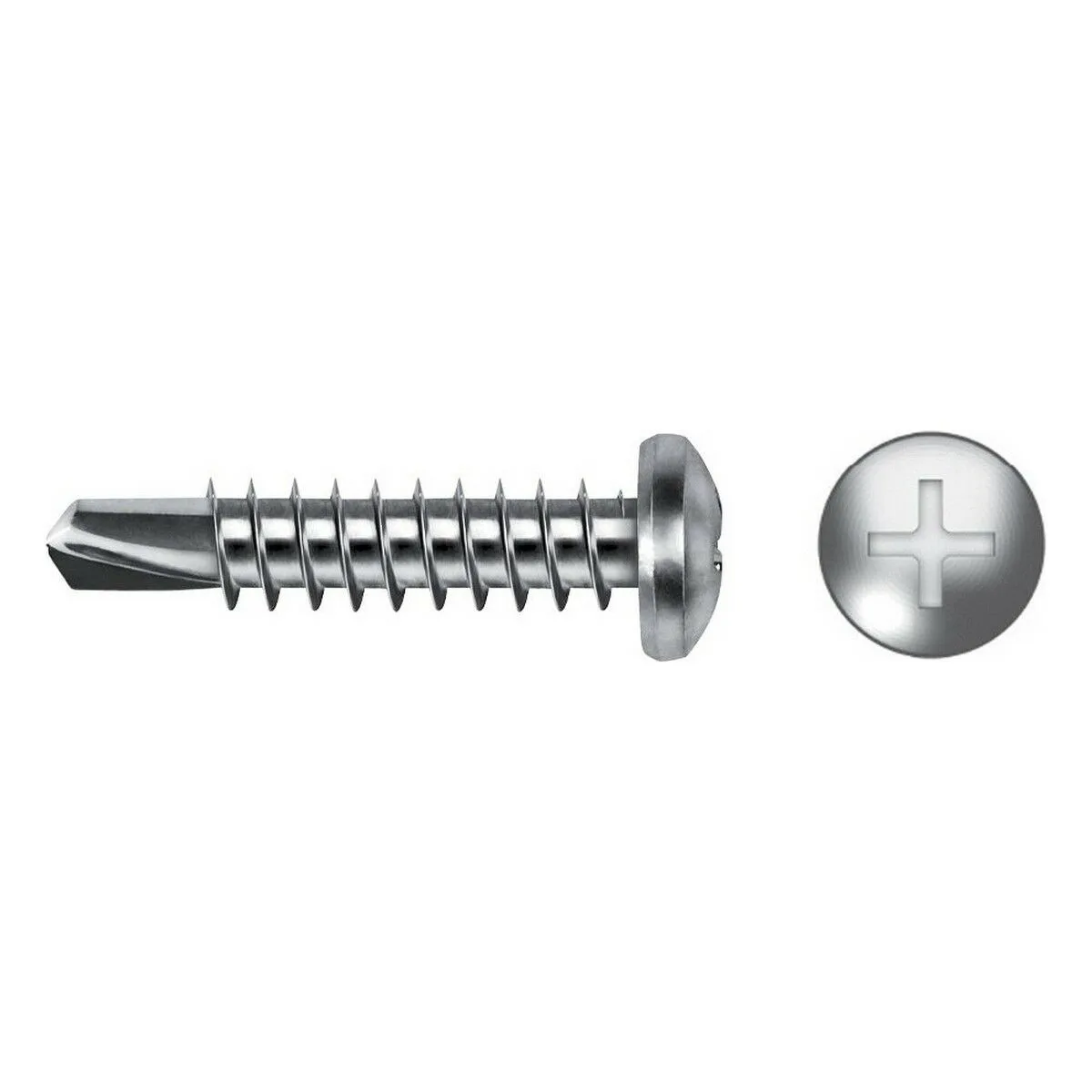 TORNILLO AUTOROSCANTE CELO 3,9 X 32 MM TORNILLO PARA CHAPA DE METAL 250 UNIDADES ZINCADO