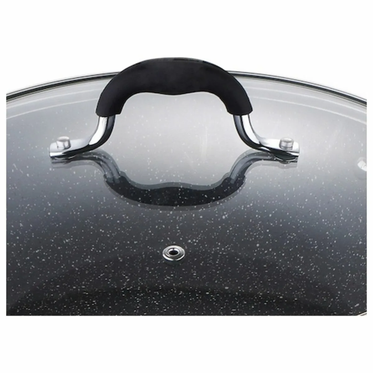 SARTÉN WOK MASTERPRO GRIS ALUMINIO ALUMINIO FORJADO (Ø 28 CM)